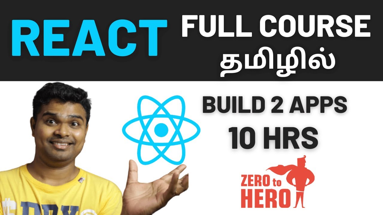 React Js Tutorial for beginners in Tamil 2023 |Full Course for Beginners |Basic to Advanced concepts post thumbnail image