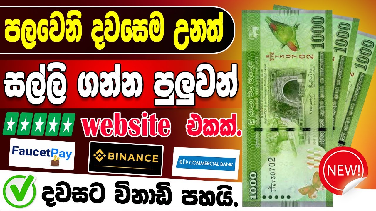 make money online / පටන් ගන්න දවසෙම සල්ලි ගන්න පුලුවන් website එක/ earn money mobile/ coinpot post thumbnail image