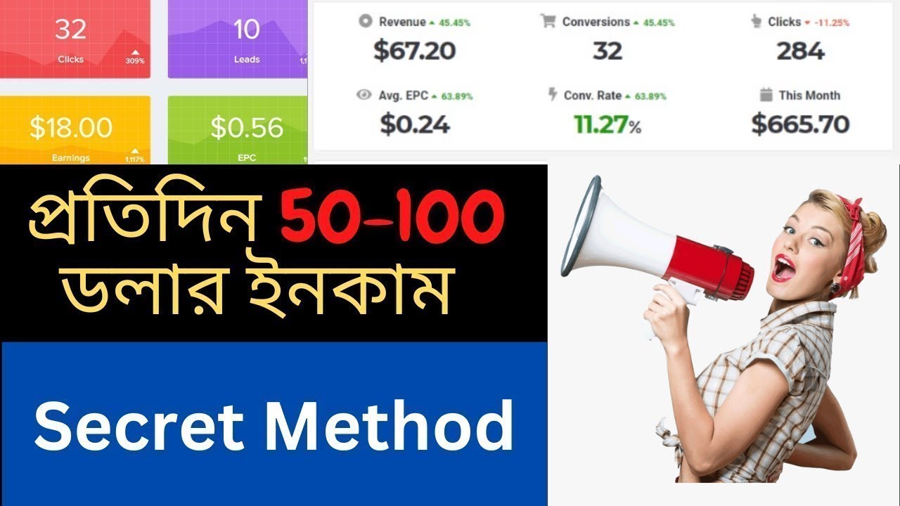 প্রতিদিন 100 – 200 ডলার ইনকাম | Cpa marketing bangla tutorial #cpa #cpabuild #affmine #tiktok post thumbnail image