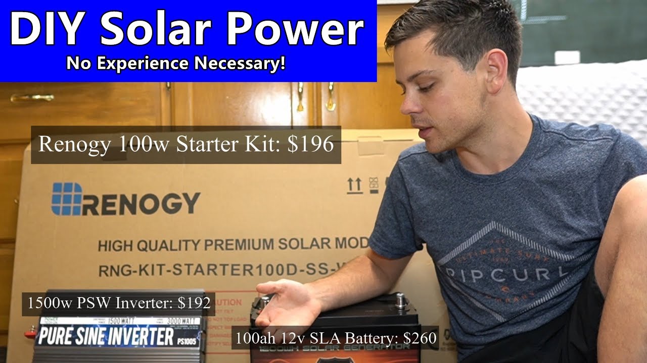 Build Your First Solar Power System! Beginner Tutorial Easily Explained, Budget Friendly post thumbnail image