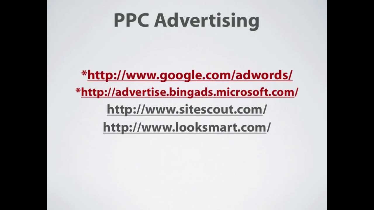 51 Of The Best Online Traffic Sources – Video 1 – PPC Advertising post thumbnail image