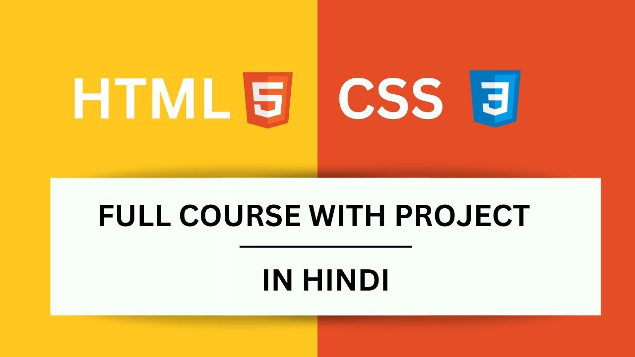HTML Tutorial in Hindi | Complete HTML Course For Beginners to Advanced | HTML Tutorial For Beginner post thumbnail image