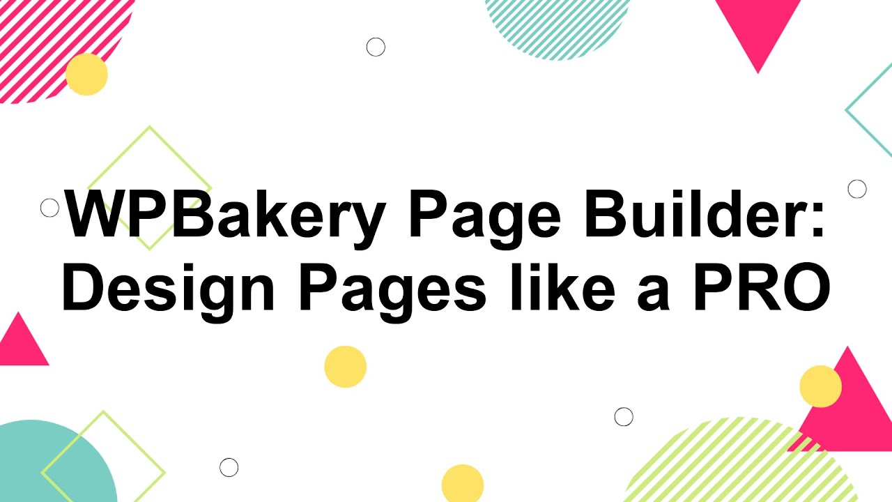 Beginner’s Guide to the WPBakery Page Builder post thumbnail image