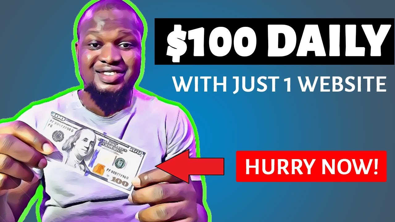 Earn $100 DAILY with Just 1 Website Easy (How To Make Money Online With No Investment) post thumbnail image