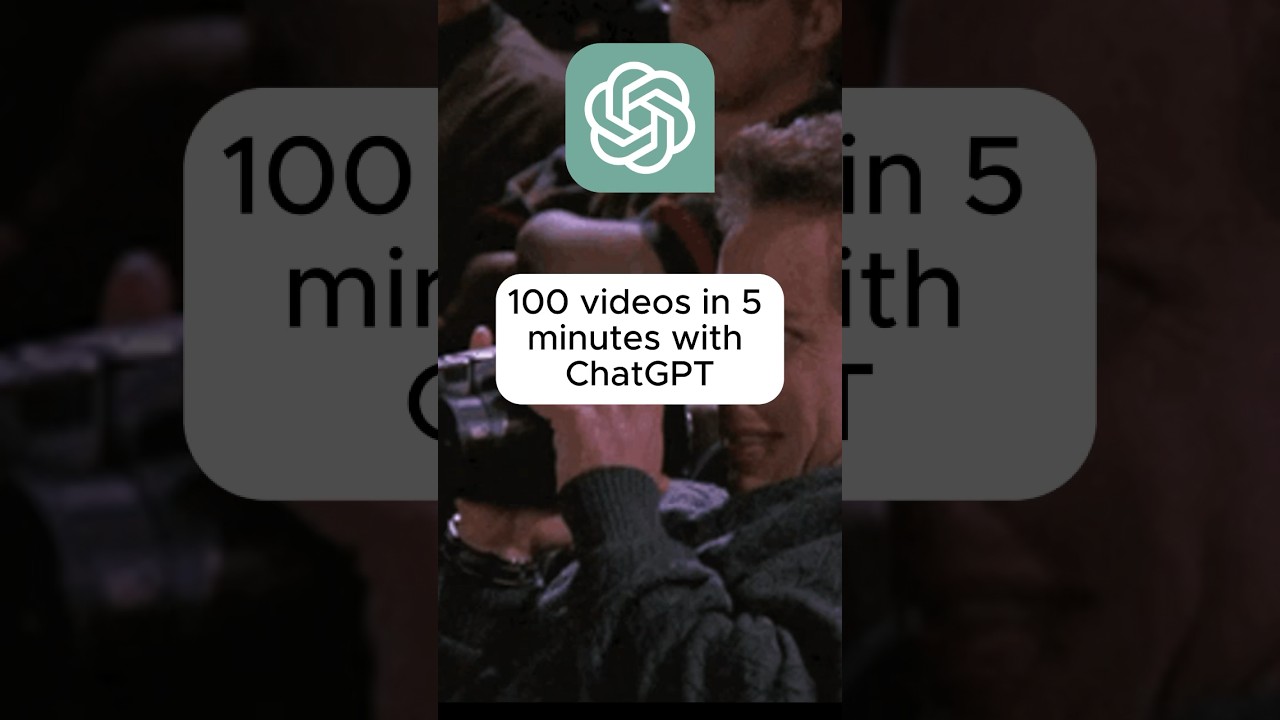 100 YouTube Shorts in 5 Minutes #chatgpt  #youtubeautomation #aitools post thumbnail image