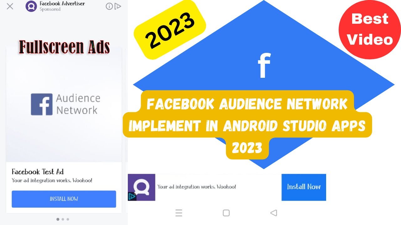 Facebook Meta Fullscreen Ads implementation 2023 in Andorid Studio apps post thumbnail image
