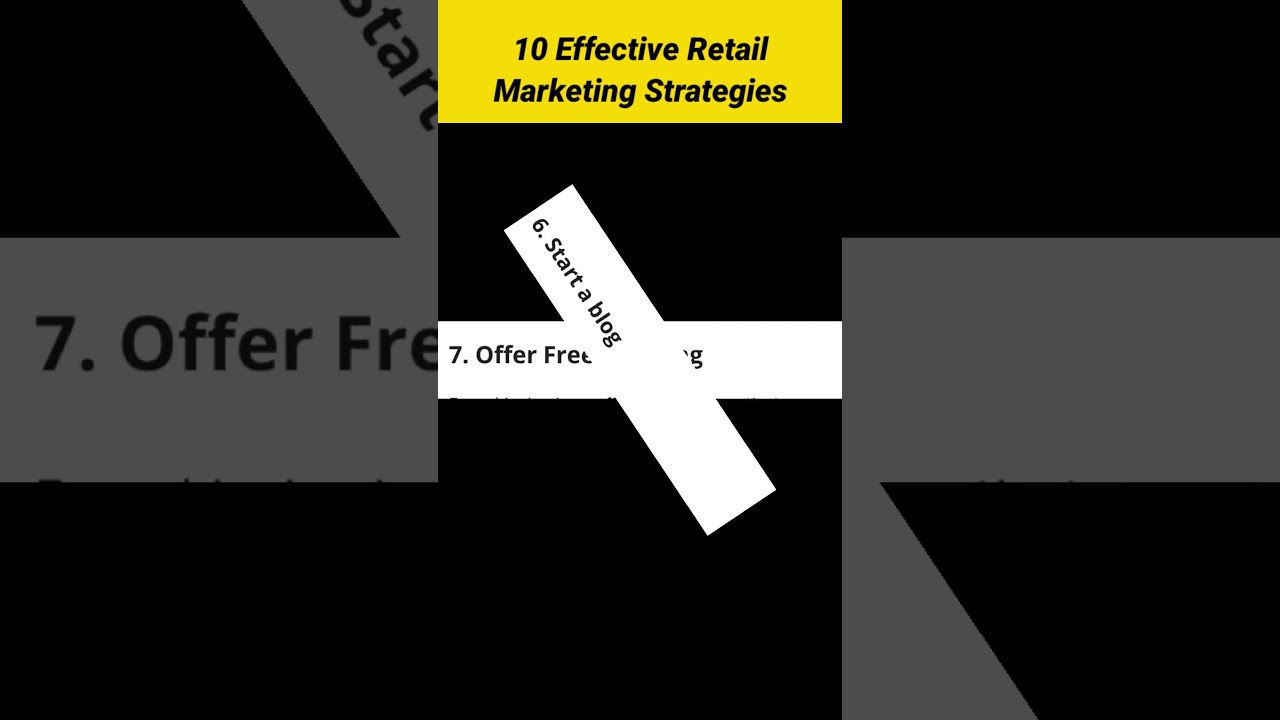 10 Effective Retail Marketing Strategies #Shorts post thumbnail image