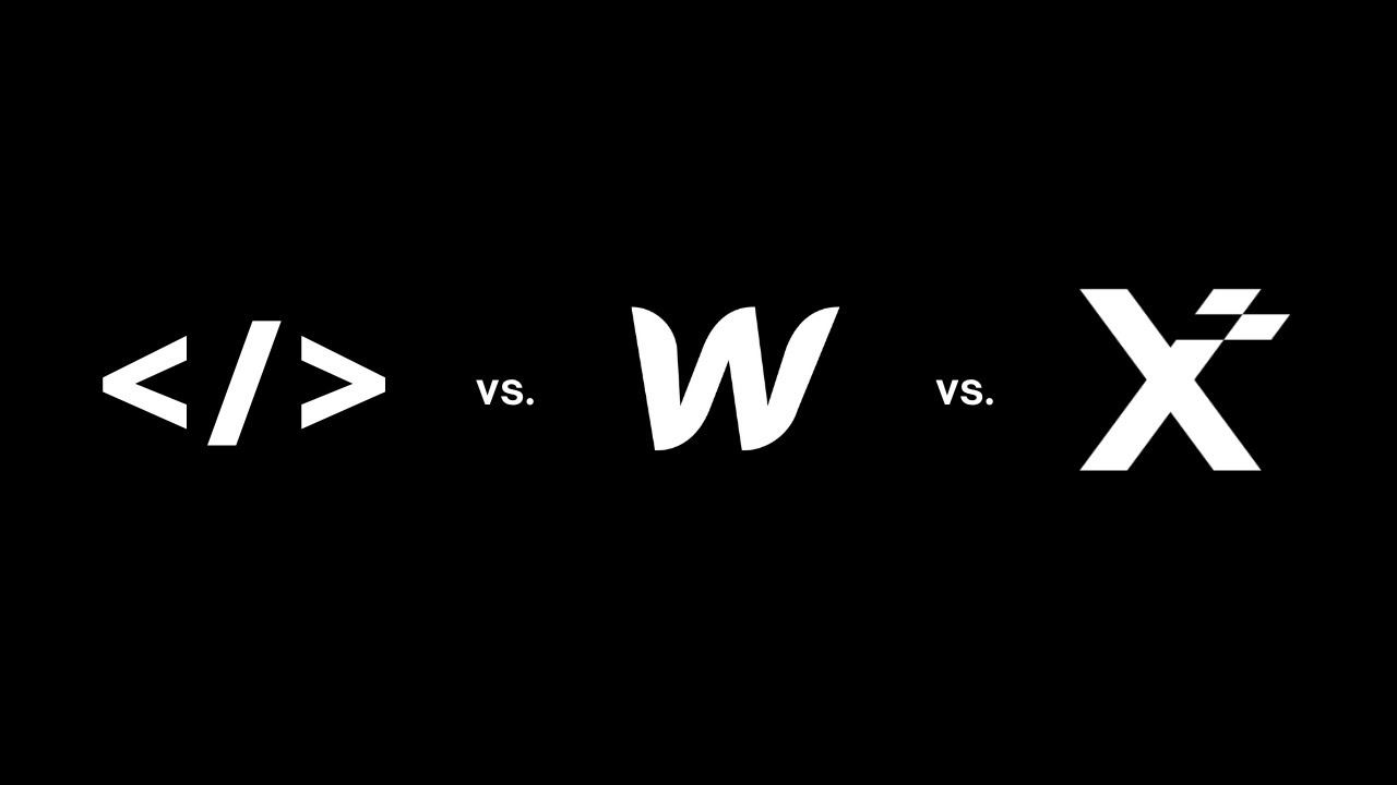 Code vs. Webflow vs. Editor X | Building the same website post thumbnail image