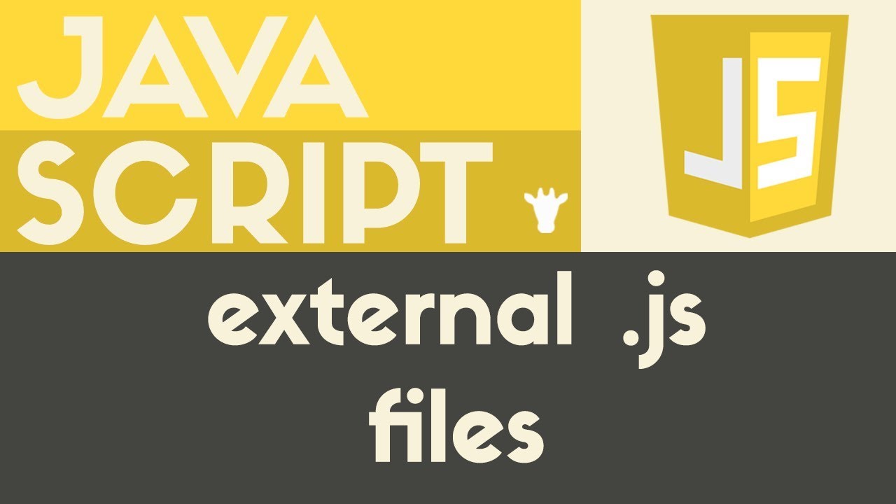 Using External Files | Javascript | Tutorial 4 post thumbnail image