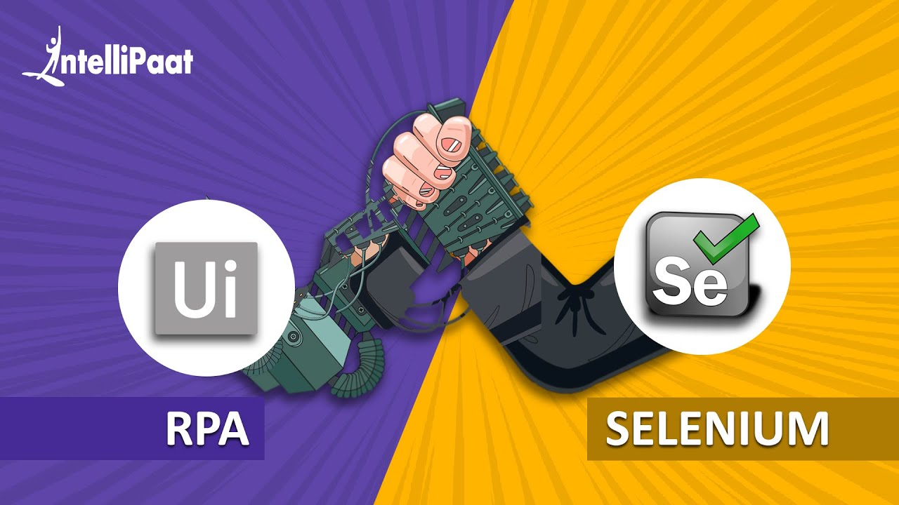 Selenium vs RPA | Selenium Automation vs Robotic Process Automation | Intellipaat post thumbnail image