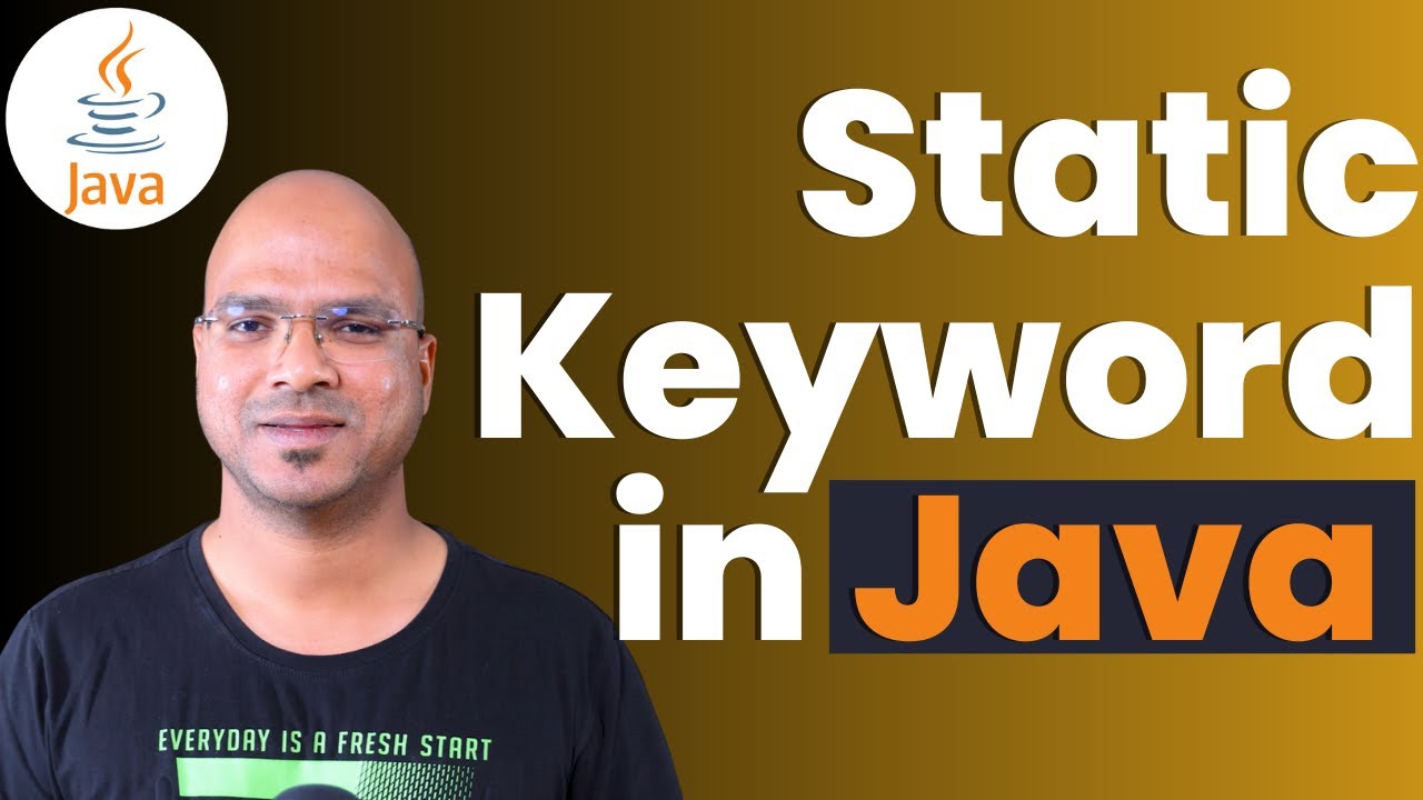 #4.6 Java Tutorial | Static Keyword post thumbnail image