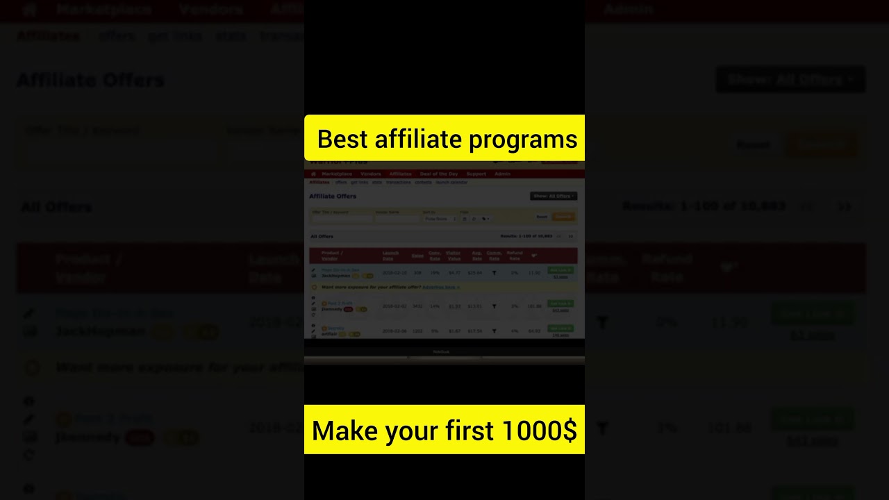 best affiliate marketing program |              #affiliate marketing #make money online #shorts post thumbnail image
