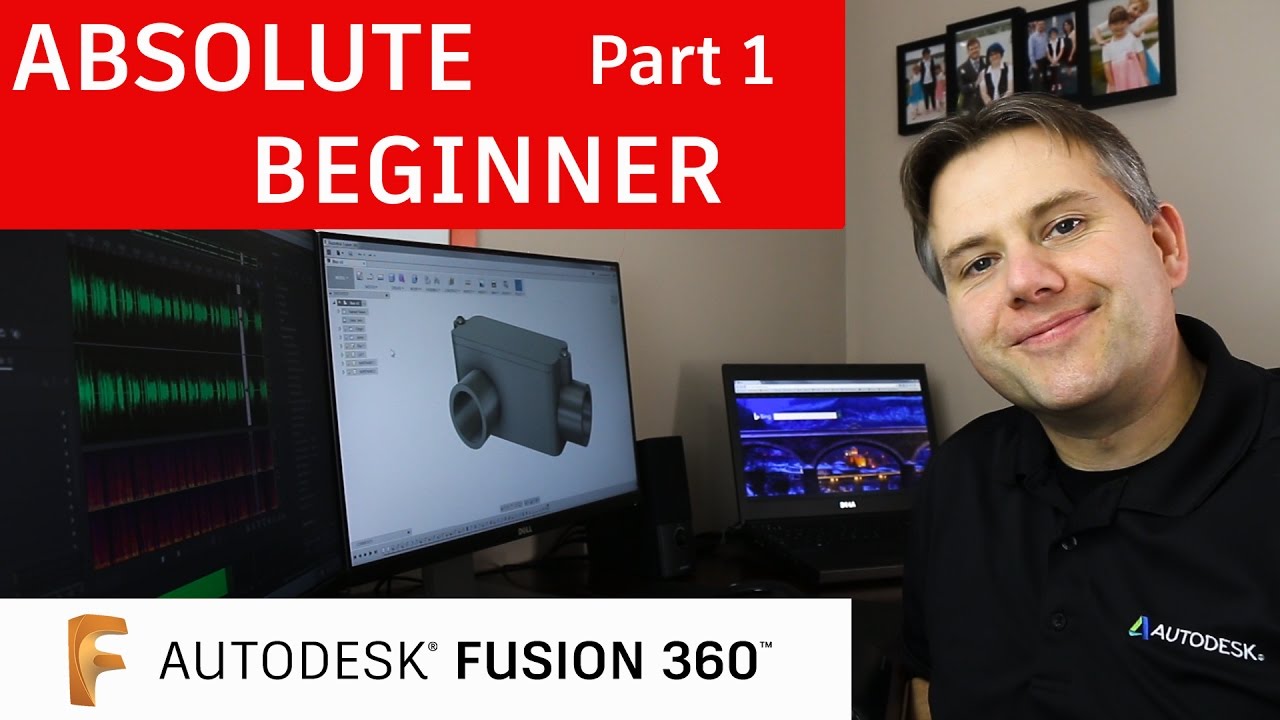 Fusion 360 Tutorial for Absolute Beginners— Part 1 post thumbnail image