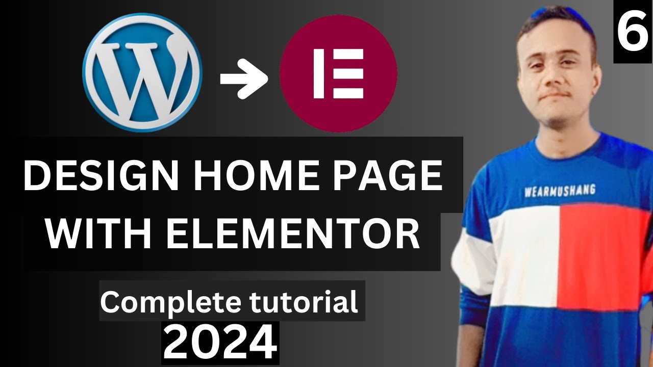 Create WordPress homepage with help of elementor | Ahmar ARS post thumbnail image