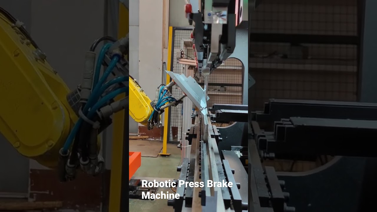 Robotic Press Brake Machine , Automation Bending Cell #bendingmachine #pressbrake post thumbnail image