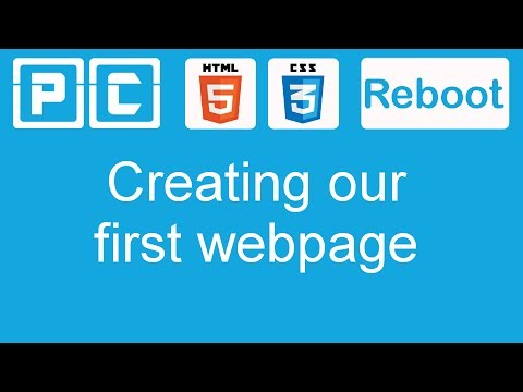 HTML5 and CSS3 beginners tutorial 2 – creating our first web page post thumbnail image