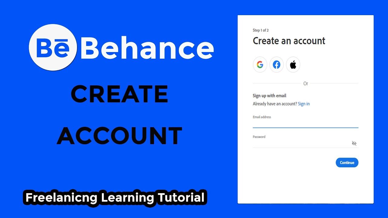 How To Create A Behance Account | Freelancing Learning Tutorial post thumbnail image