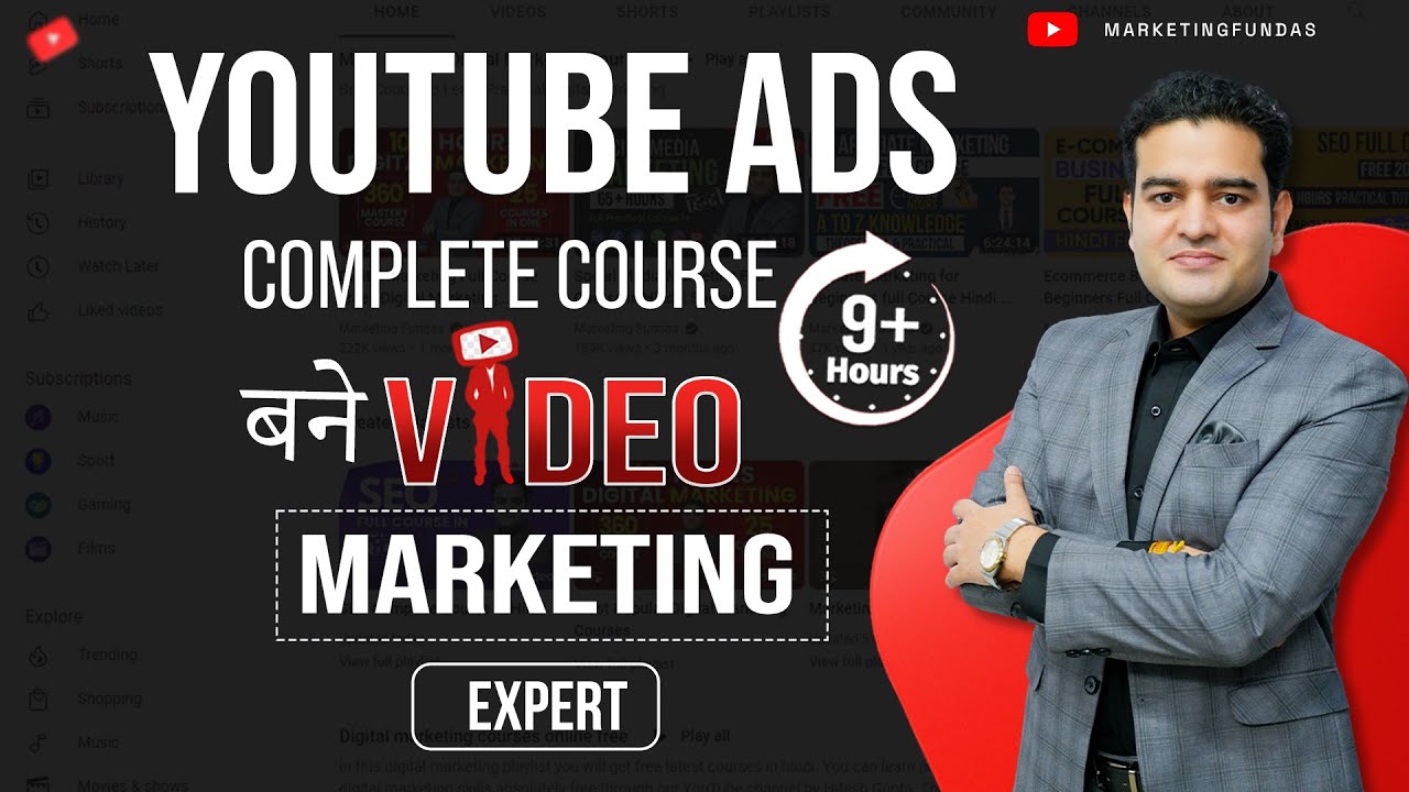 YouTube Ads Complete Course Tutorial | Video Ads Course in Hindi | #youtubeads #videomarketing post thumbnail image