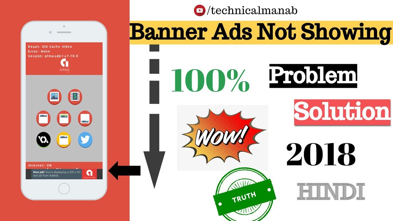 Thunkable Banner Ads Not Showing Problem 100% Solution (Kyu Admob ka ads show nehi kaarta ) post thumbnail image