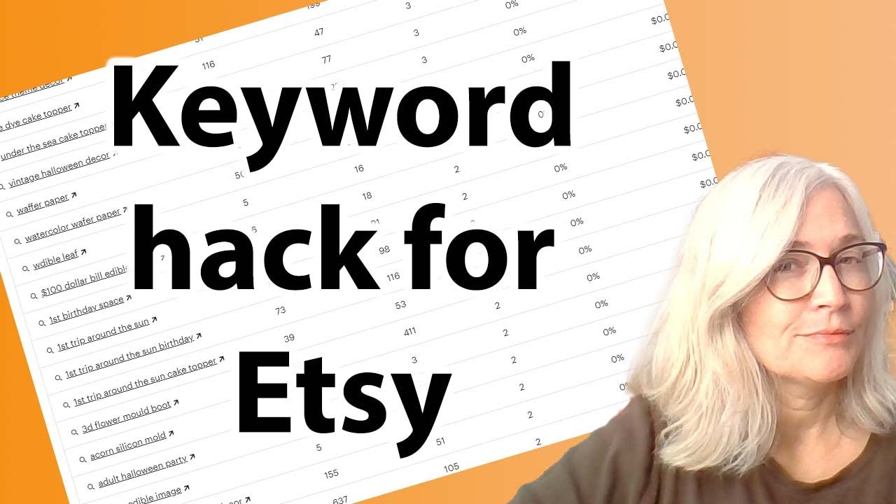 How to use Etsy search analytics beta to find keywords for new products or to tweak current products post thumbnail image