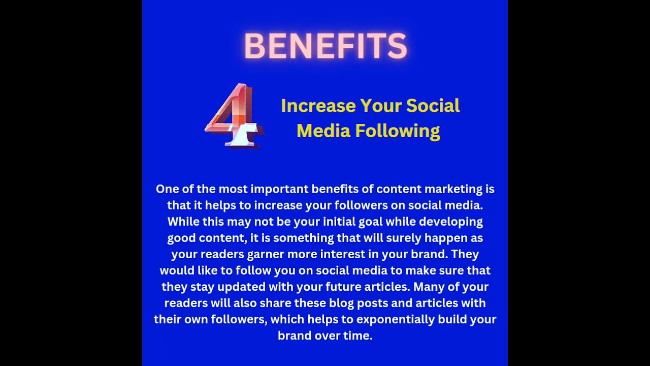 Benefits of Content Marketing #contentmarketing #digitalmarketing #marketing #socialmediamarketing post thumbnail image
