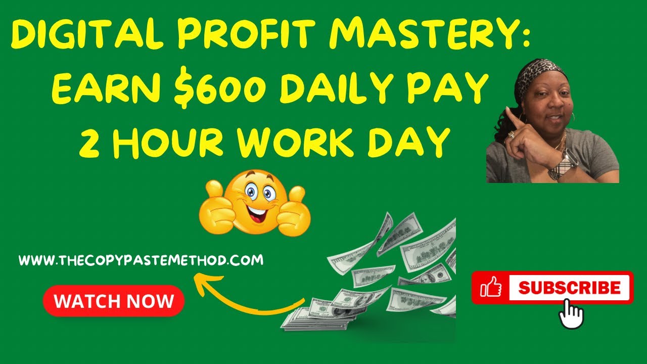 🔥Earn $600 Daily Pay Digital Profit Mastery 2024 Best Digital Marketing Business For Beginners post thumbnail image