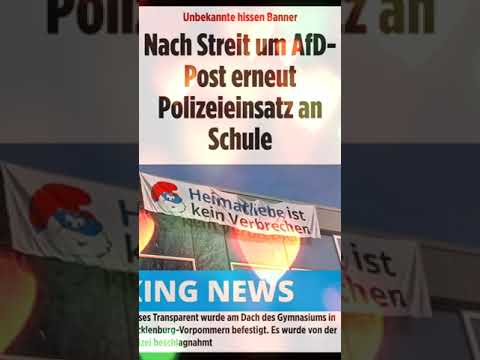 Wegen Banner zweiter Polizeieinsatz…#irrenhaus #schule #politik #deutschland #tiktok #viral #fyp post thumbnail image